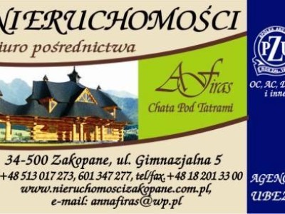 Chata pod Tatrami- nieruchomości